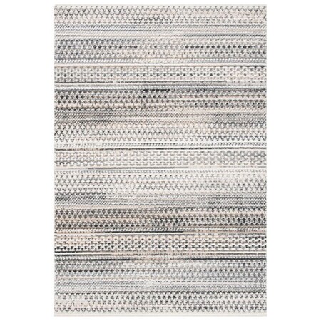 Safavieh 4 x 4 ft. Sedona Global Square Power Loomed Rug Ivory & Grey SED819B-4SQ